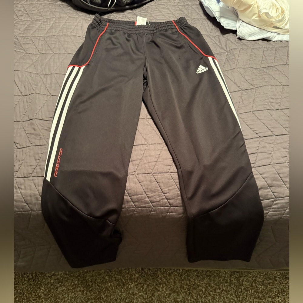 Adidas Predator Black Soccer Men’s Medium Track Suit Pants